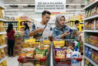 Belanja bulanan
