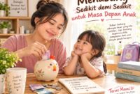 Menabung Sedikit demi Sedikit untuk Masa Depan Anak